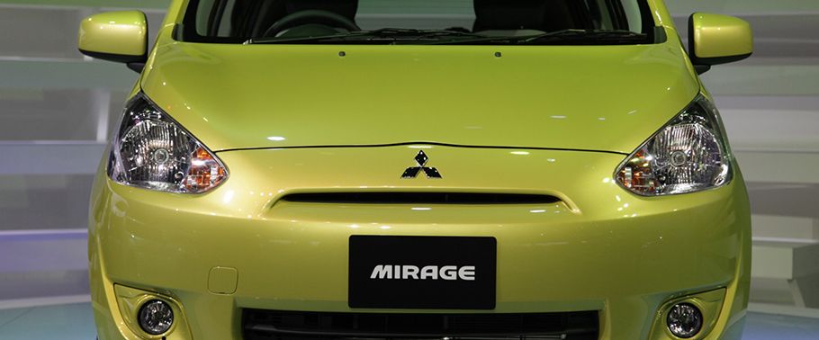 Mitsubishi Mirage (2012-2014) Full Front View