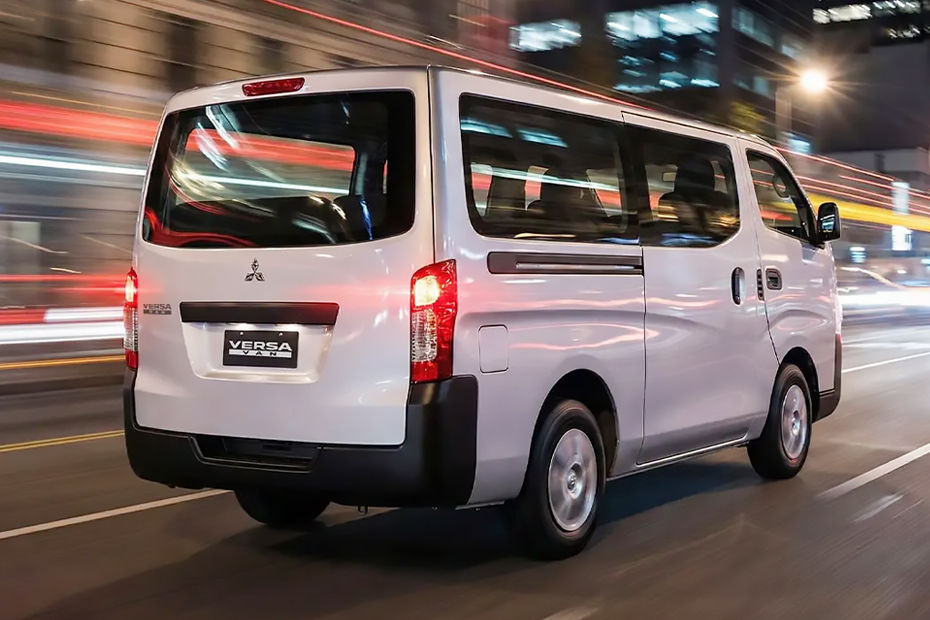 Versa Van Rear angle view