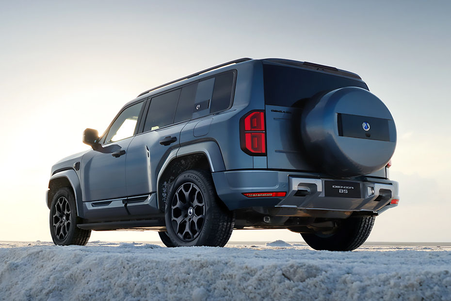 B5 Rear Low Angle View