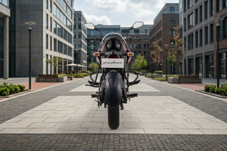 Bajaj Pulsar N125 Rear Viewfull Image