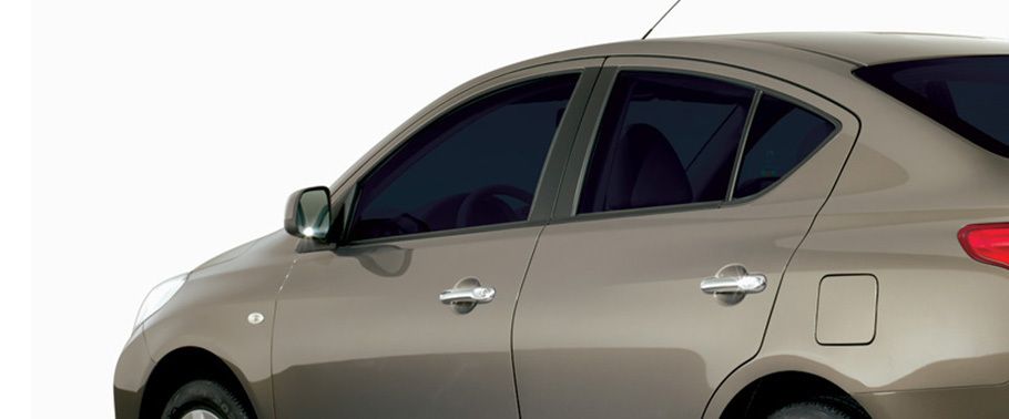 Nissan Almera (2013-2015) Drivers Side Mirror Rear Angle