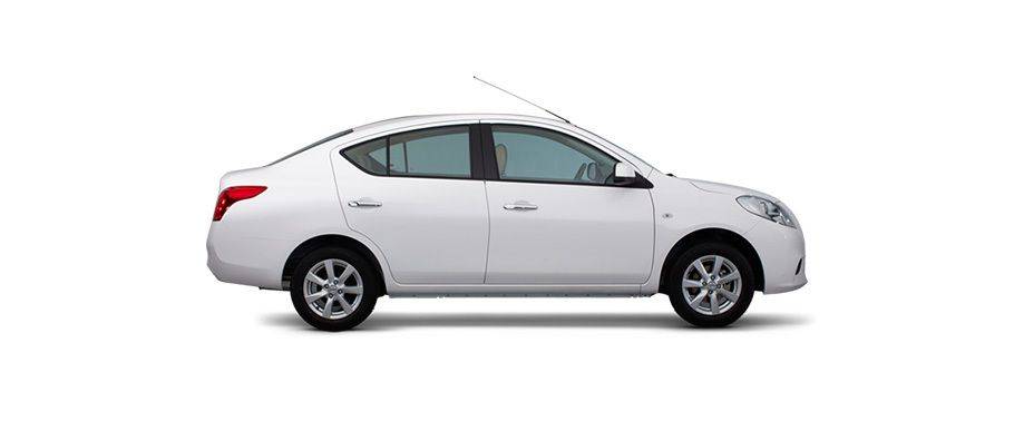 nissan almera alpine white