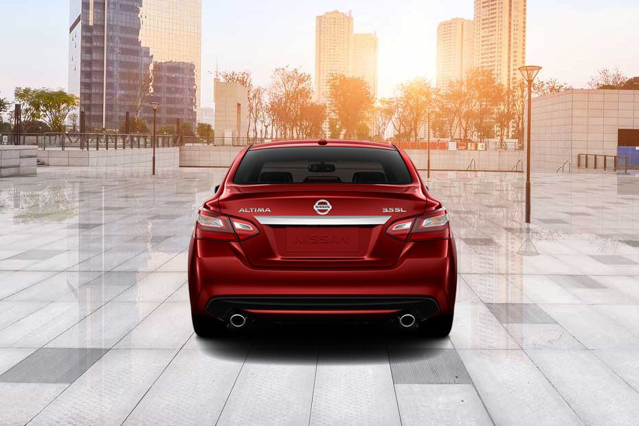Full Rear View of Nissan Altima