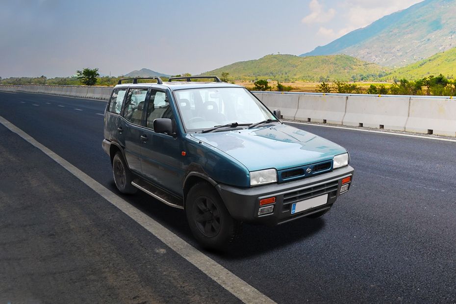 Nissan Terrano Front Angle Low View Nissan Terrano Front Angle Low View