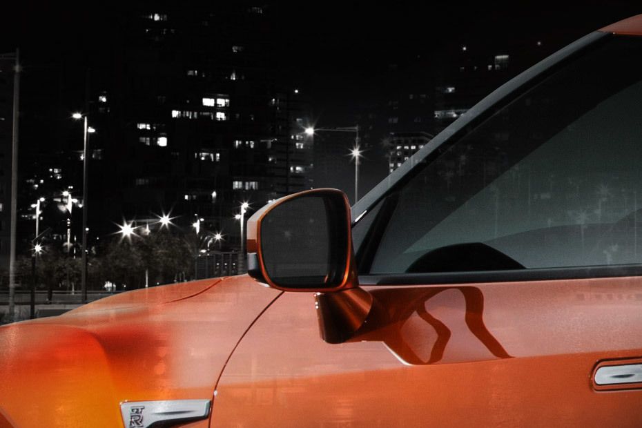 Nissan GT-R (2009-2022) Drivers Side Mirror Rear Angle Nissan GT-R (2009-2022) Drivers Side Mirror Rear Angle