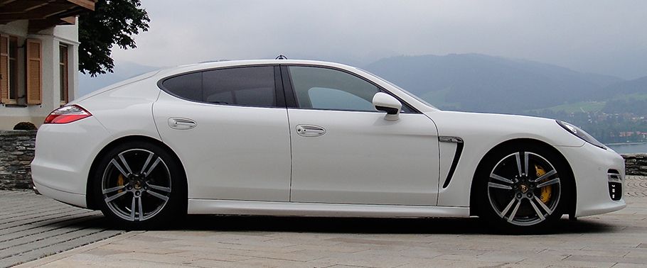 Porsche Panamera Turbo S Drivers Sideview