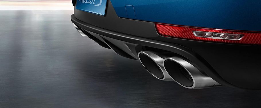 Exhaust Pipe of Porsche Macan S