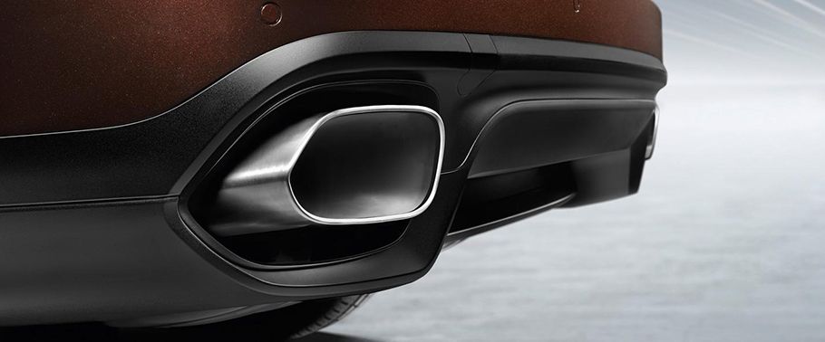 Exhaust Pipe of Porsche Cayenne Diesel 245 hp