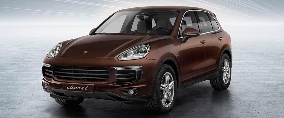Porsche Cayenne Diesel 245 hp Front Angle High View