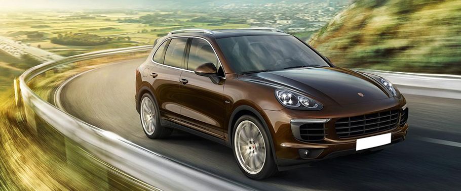 Porsche Cayenne Diesel 245 hp Front Cross Side View