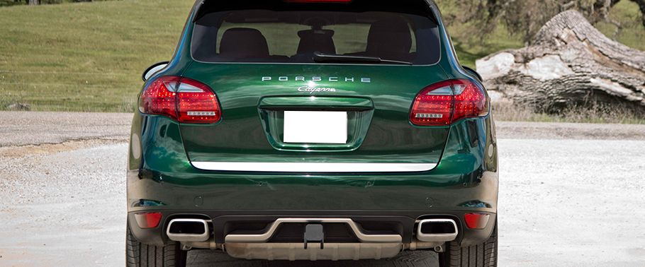 Full Rear View of Porsche Cayenne Diesel 245 hp