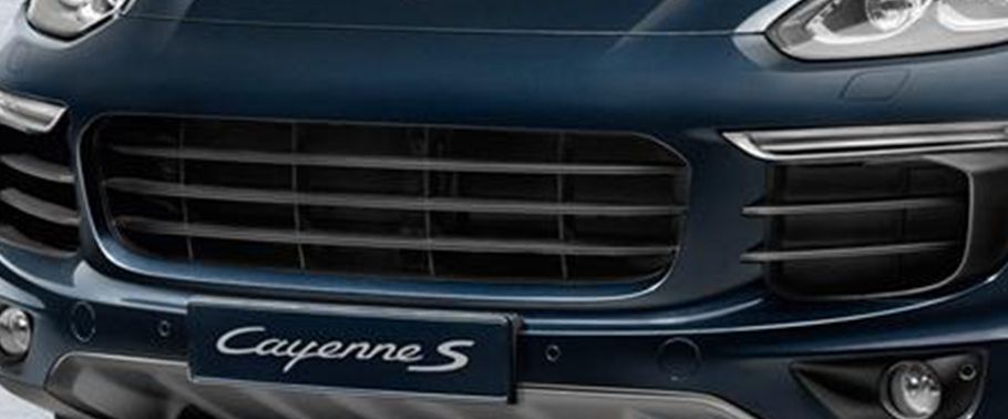 Porsche Cayenne S Grille View Cayenne S Grille View