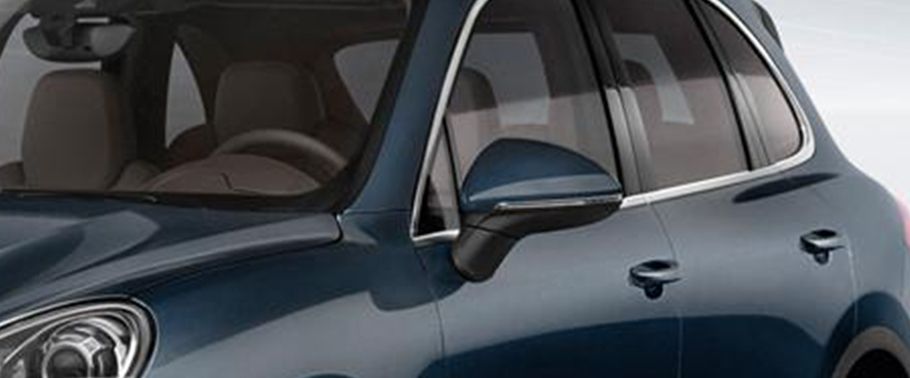 Porsche Cayenne S Drivers Side Mirror Front Angle Porsche Cayenne S Drivers Side Mirror Front Angle