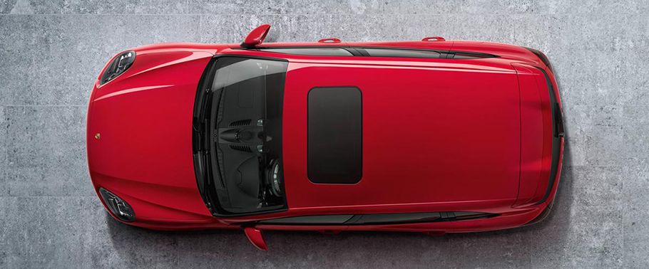 Top View of Cayenne GTS