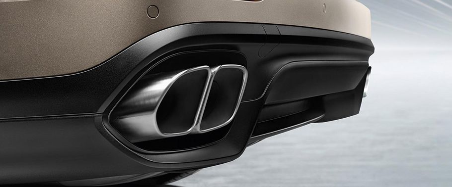 Exhaust Pipe of Porsche Cayenne Turbo
