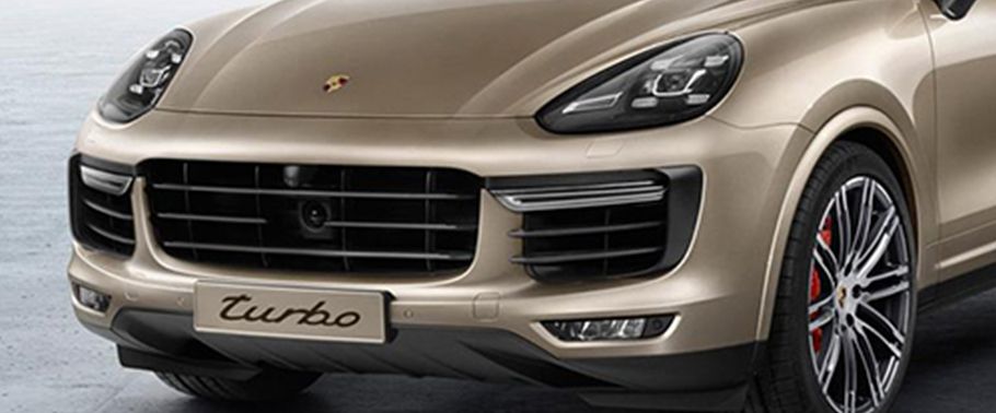 Cayenne Turbo Grille View