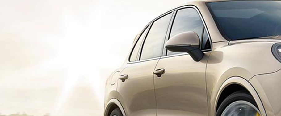 Porsche Cayenne Turbo Drivers Side Mirror Front Angle