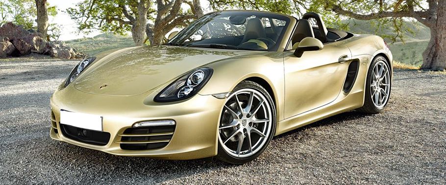 Porsche Boxster Front Angle High View