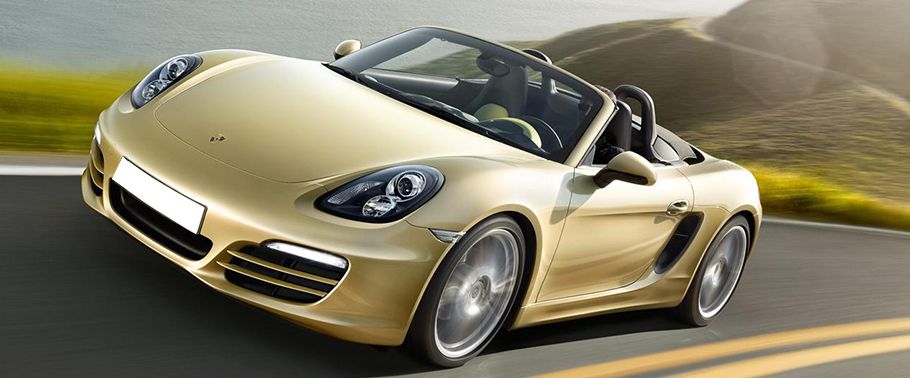 Porsche Boxster Front Side View