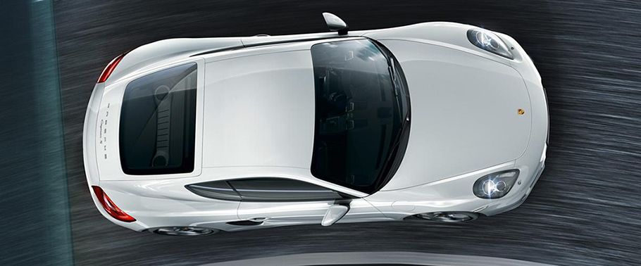 Porsche Cayman S Top View Porsche Cayman S Top View