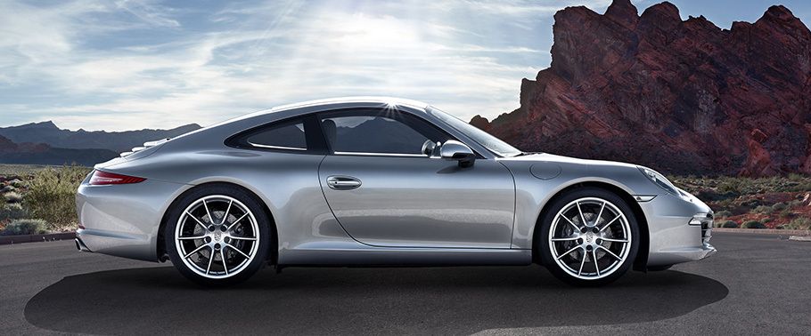 Porsche 911 Carrera Drivers Sideview Porsche 911 Carrera Drivers Sideview