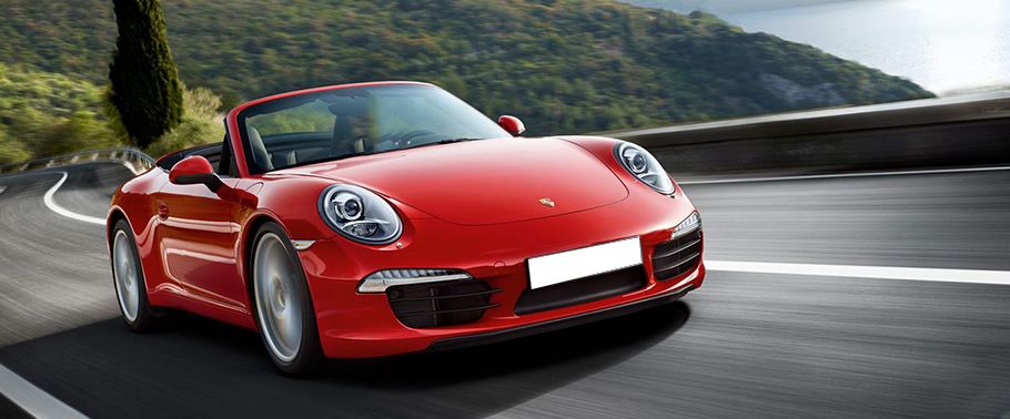 Porsche 911 Carrera Cabriolet Front Medium View