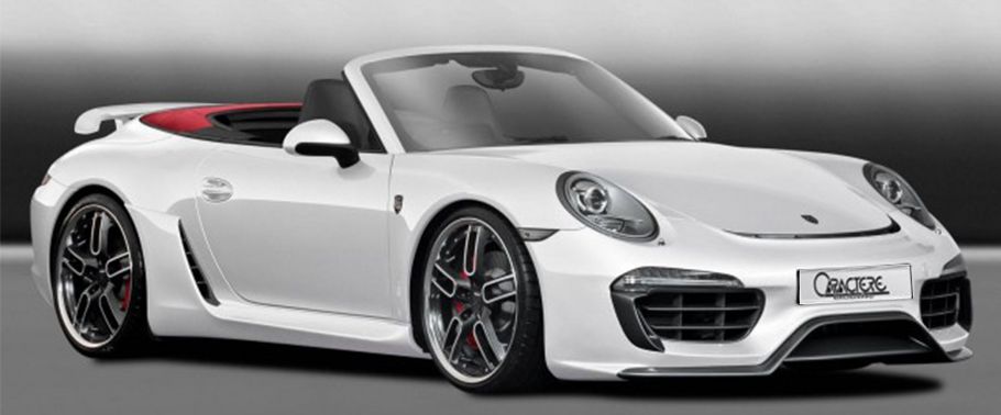 Porsche 911 Carrera GTS Cabriolet Front Cross Side View
