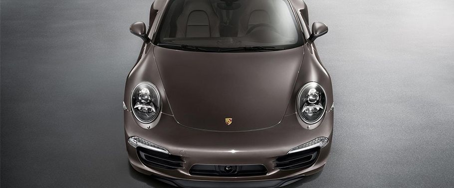Porsche 911 Carrera 4S Full Front View Full Front View of 911 Carrera 4S