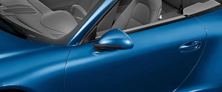 Porsche 911 Carrera 4 Cabriolet Drivers Side Mirror Front Angle