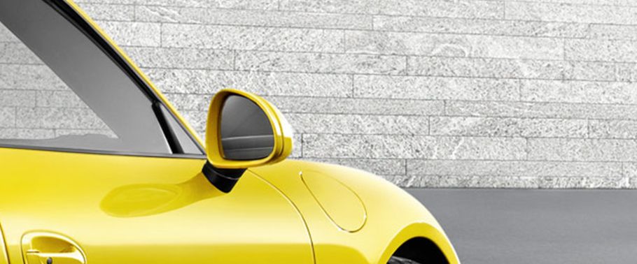 Porsche 911 Carrera 4S Cabriolet Drivers Side Mirror Rear Angle