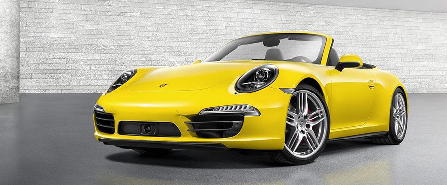 Porsche 911 Carrera 4S Cabriolet Side Medium View