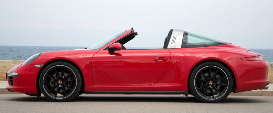 911 Targa 4 Side view 911 Targa 4 Side view