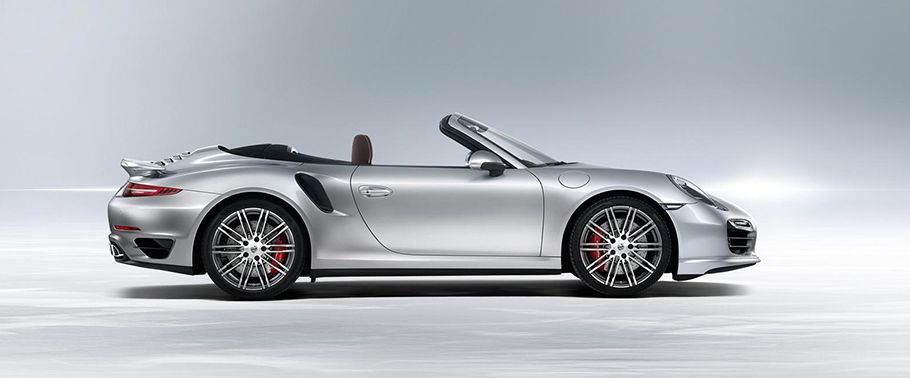 Porsche 911 Turbo Cabriolet Drivers Sideview