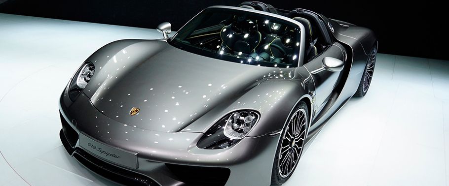 Porsche 918 Spy Front Angle High View