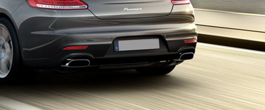 Exhaust Pipe of Porsche Panamera Diesel 250 hp