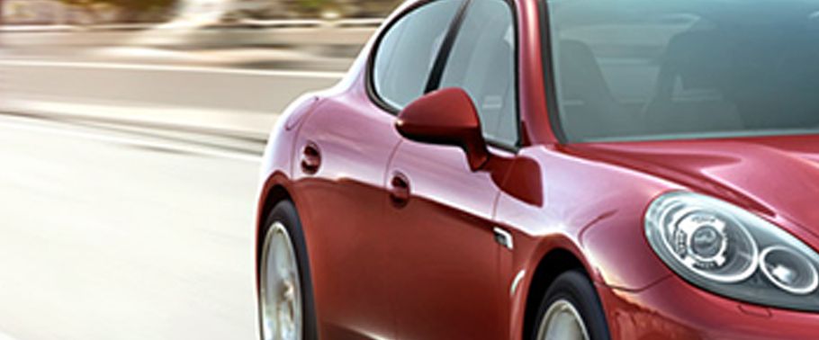 Porsche Panamera 4 Drivers Side Mirror Front Angle