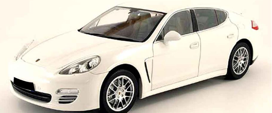 Porsche Panamera S Front Angle High View