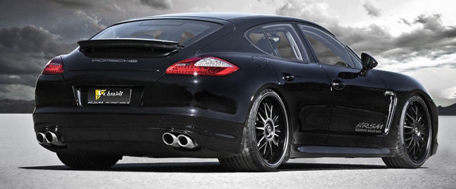 Panamera S Rear angle view