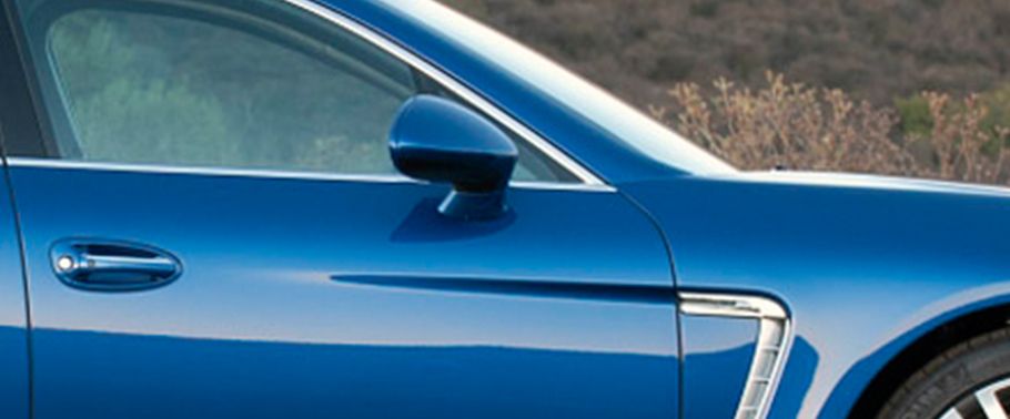 Porsche Panamera S Drivers Side Mirror Front Angle