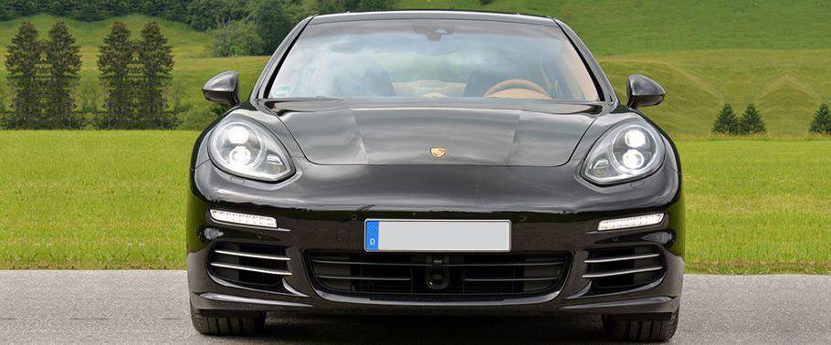 Full Front View of Panamera 4S Executive
