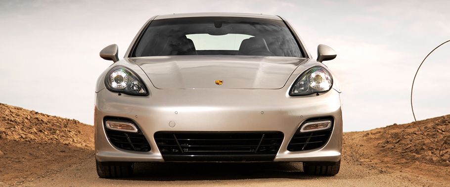 Full Front View of Panamera GTS