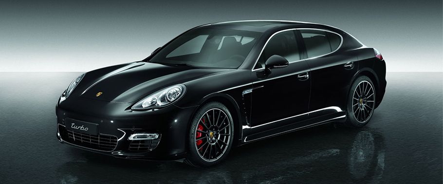 Porsche Panamera Turbo Front Angle High View