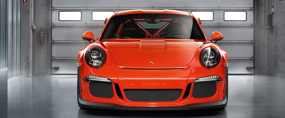Full Front View of 911 GT3 RS
