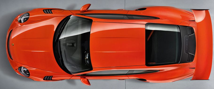 Top View of 911 GT3 RS