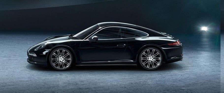 Porsche 911 Carrera Black Edition Side View Porsche 911 Carrera Black Edition Side View