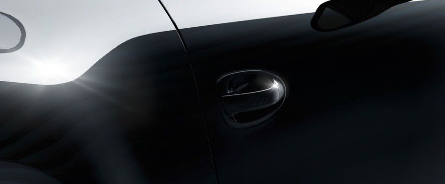 911 Carrera Cabriolet Black Edition Door handle