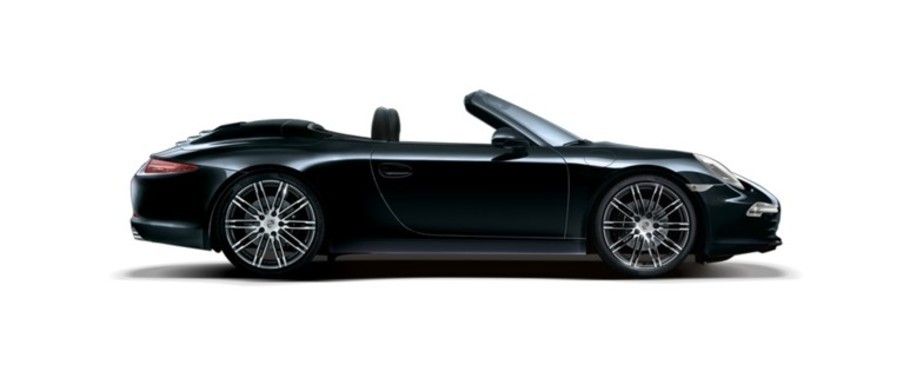 Porsche 911 Carrera Cabriolet Black Edition Drivers Sideview