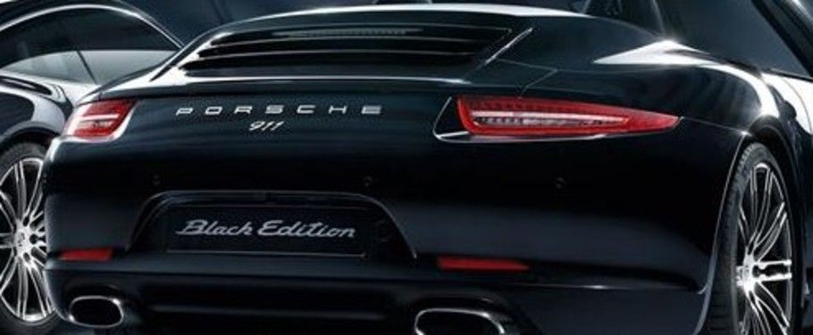 911 Carrera Cabriolet Black Edition Tail light