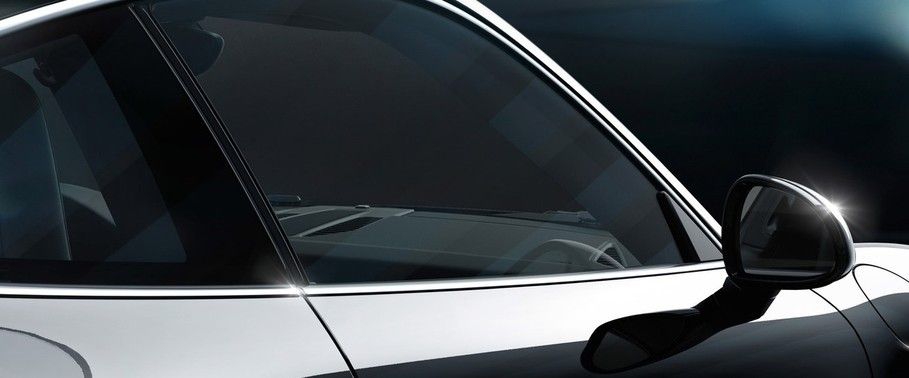 Porsche 911 Carrera 4 Black Edition Drivers Side Mirror Rear Angle Porsche 911 Carrera 4 Black Edition Drivers Side Mirror Rear Angle