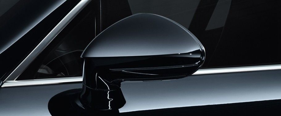 Porsche Panamera Exclusive Series Drivers Side Mirror Front Angle